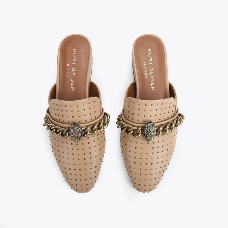 Kurt Geiger Chelsea Mule Camel | LBKN4672