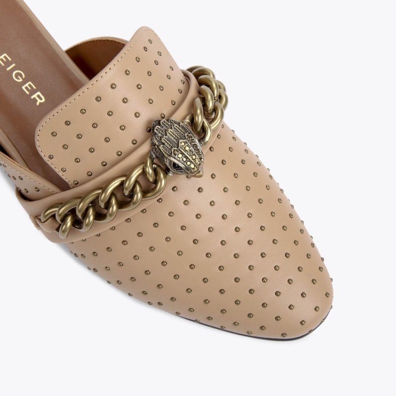 Kurt Geiger Chelsea Mule Camel | LBKN4672