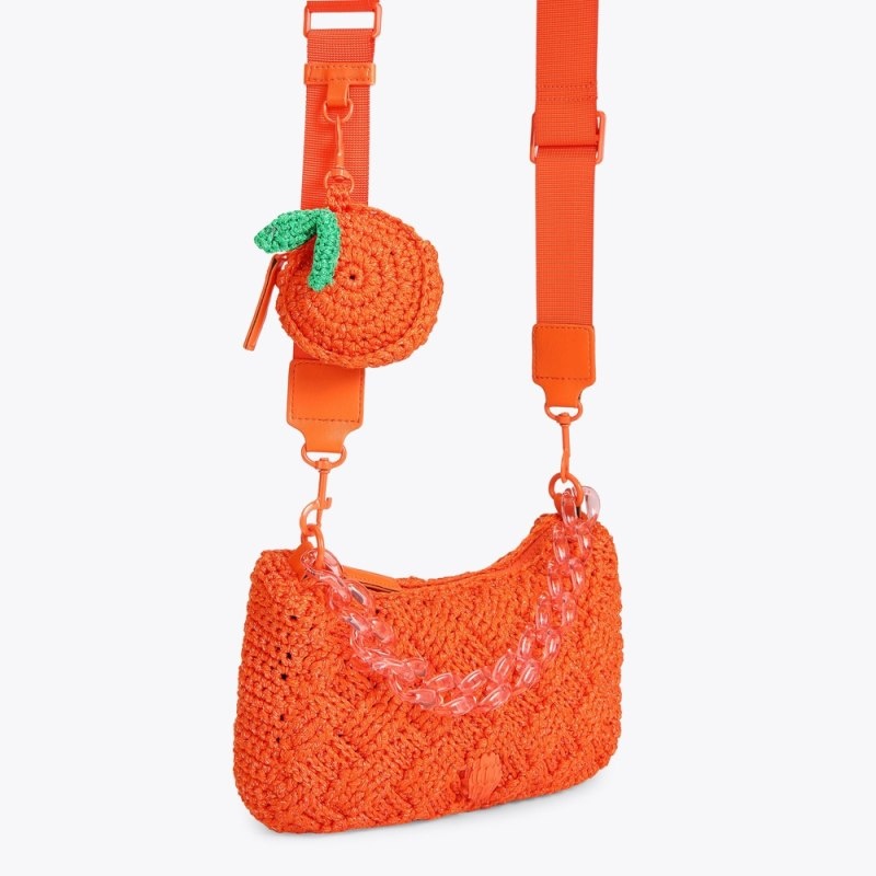 Kurt Geiger Crochet Multi Portocalii | YEIQ7737