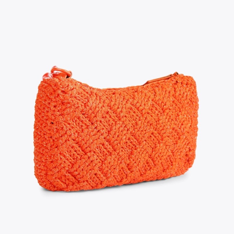 Kurt Geiger Crochet Multi Portocalii | YEIQ7737