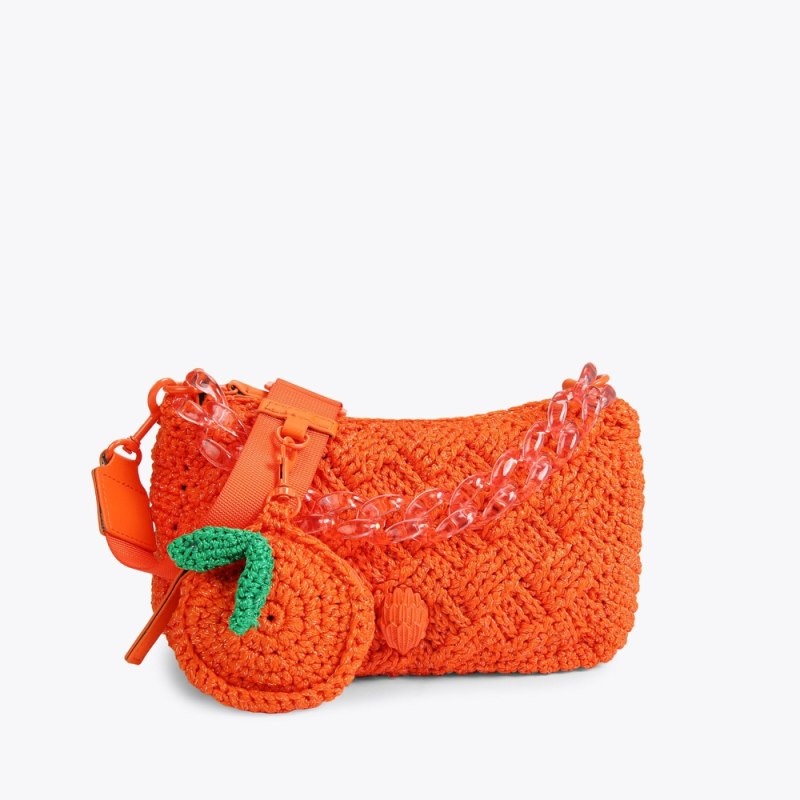 Kurt Geiger Crochet Multi Portocalii | YEIQ7737