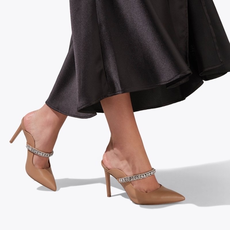 Kurt Geiger Duke Mule Camel | VLUX4236