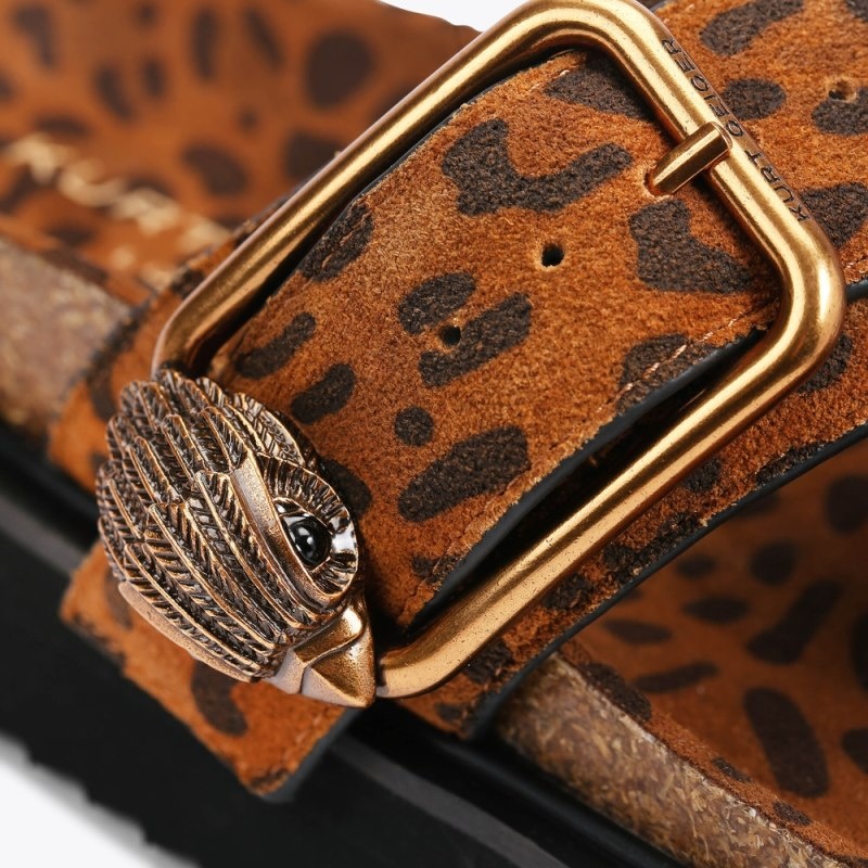 Kurt Geiger Eagle Cu Catarama T-bar Maro | HDTG6421
