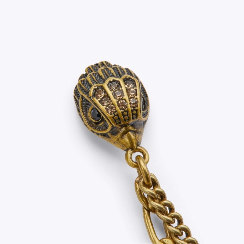 Kurt Geiger Eagle Linear Earrings Aurii | FIQL1450