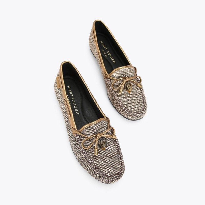 Kurt Geiger Eagle Moccasin Bej | GBUI5386
