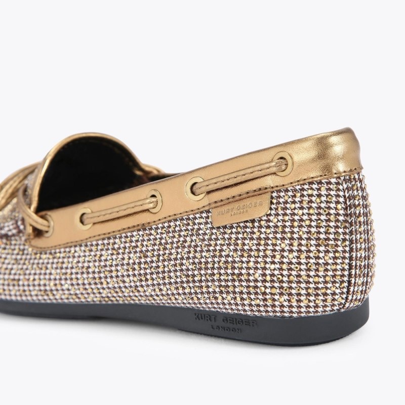 Kurt Geiger Eagle Moccasin Bej | GBUI5386