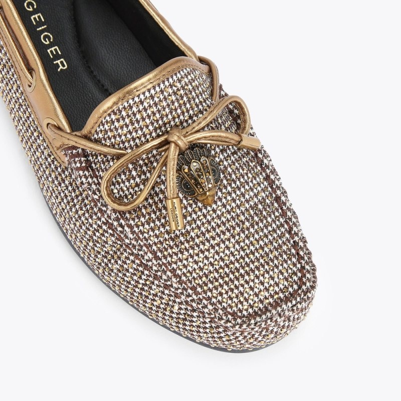 Kurt Geiger Eagle Moccasin Bej | GBUI5386