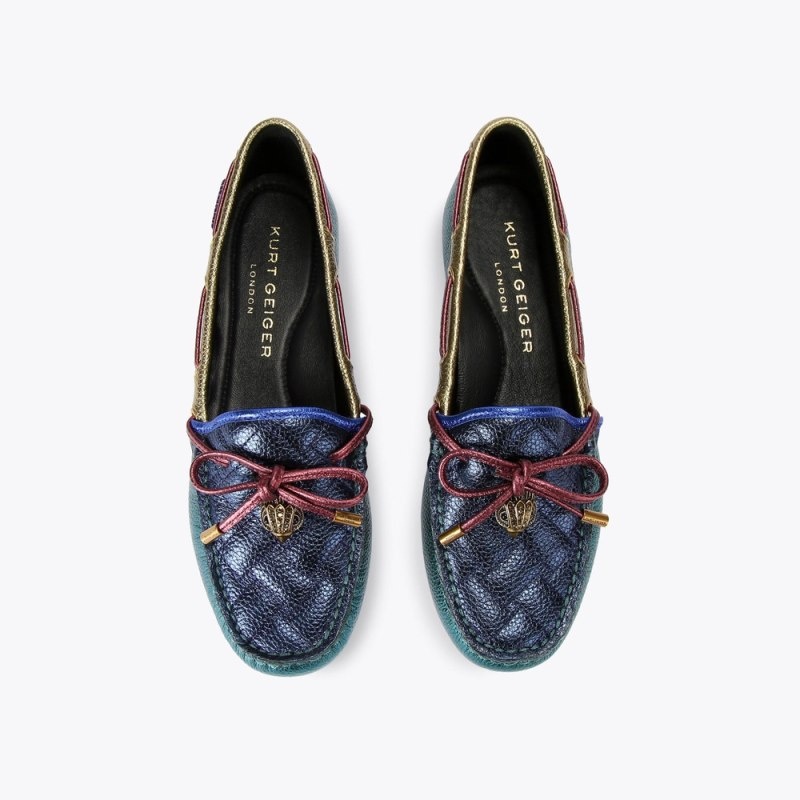 Kurt Geiger Eagle Moccasin Colorati | CDYQ1535