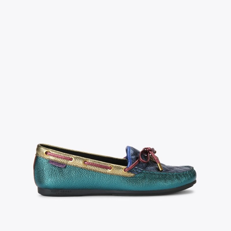 Kurt Geiger Eagle Moccasin Colorati | CDYQ1535