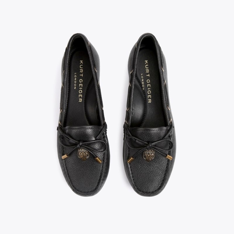 Kurt Geiger Eagle Moccasin Negrii | AFWD9025