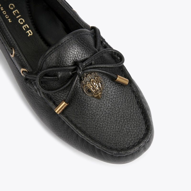 Kurt Geiger Eagle Moccasin Negrii | AFWD9025
