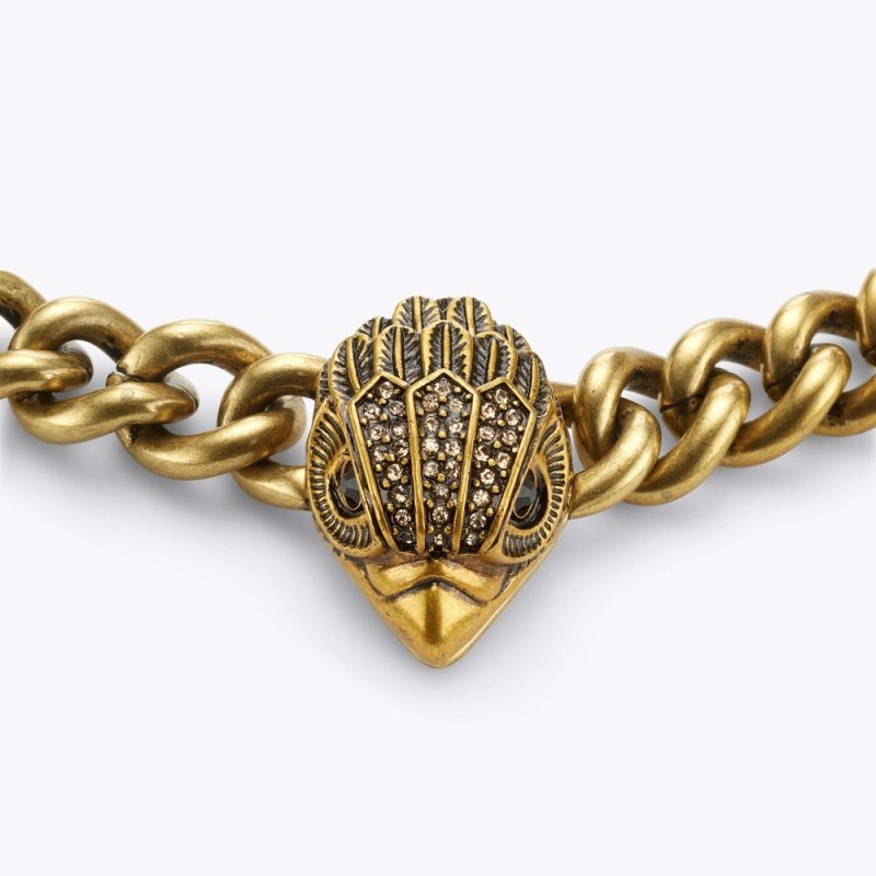 Kurt Geiger Eagle Necklace Aurii | ARPQ8268
