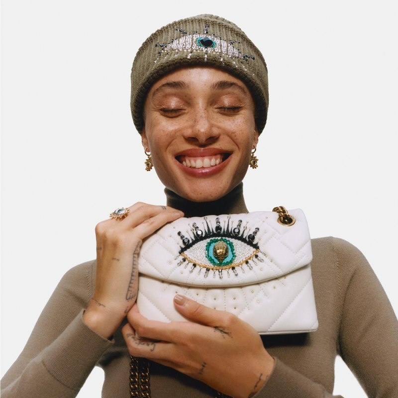Kurt Geiger Evil Eye Kaki | VEME4772
