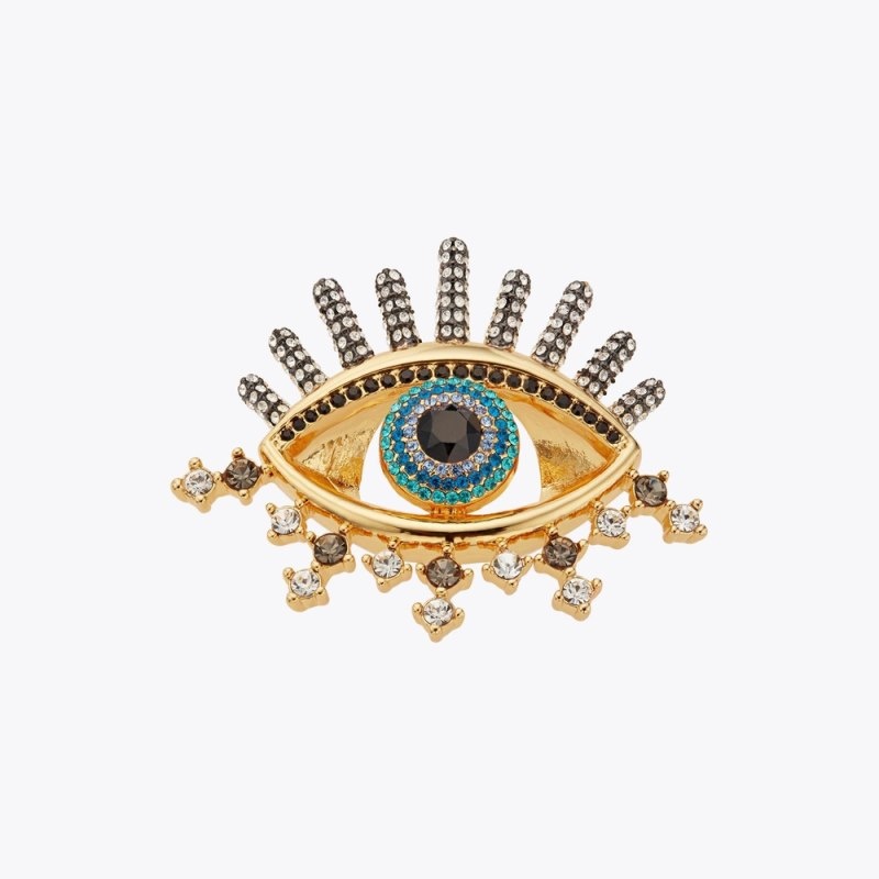 Kurt Geiger Evil Eye Ring Metal | PXKZ2586