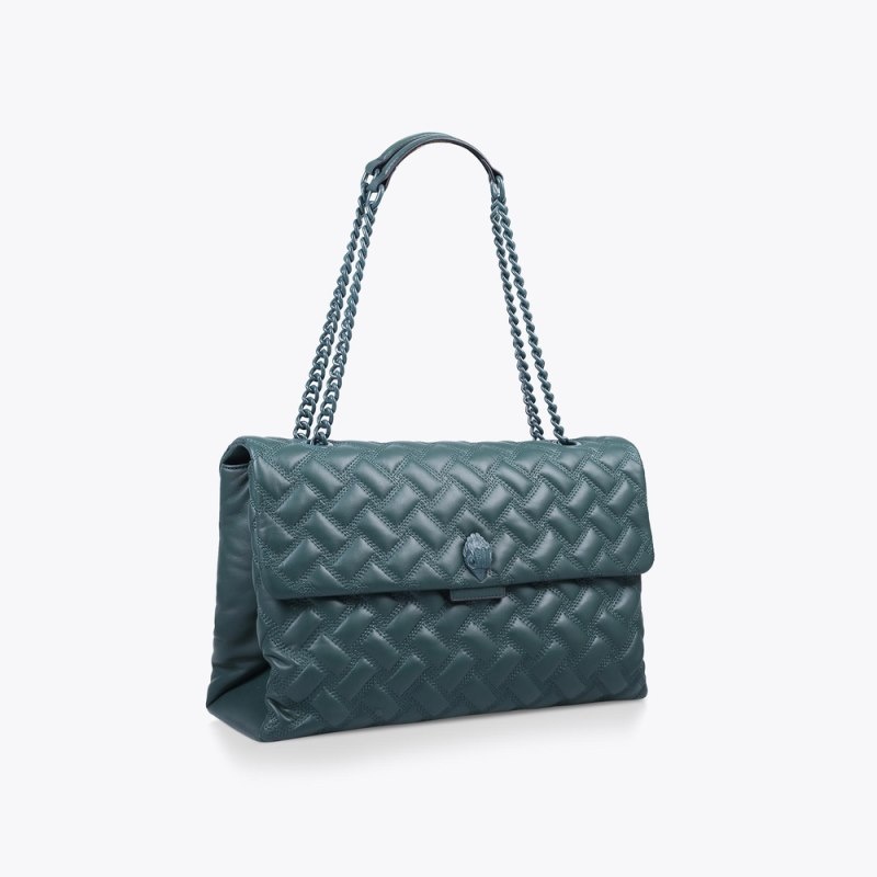 Kurt Geiger Extra Large Kensington Drench Verzi Inchis | PFGY6622