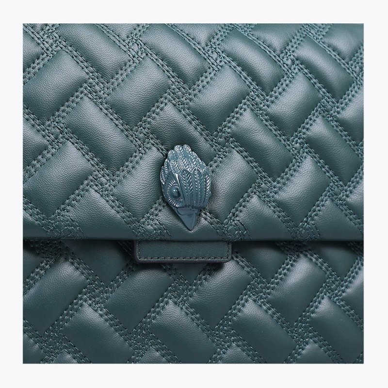 Kurt Geiger Extra Large Kensington Drench Verzi Inchis | PFGY6622