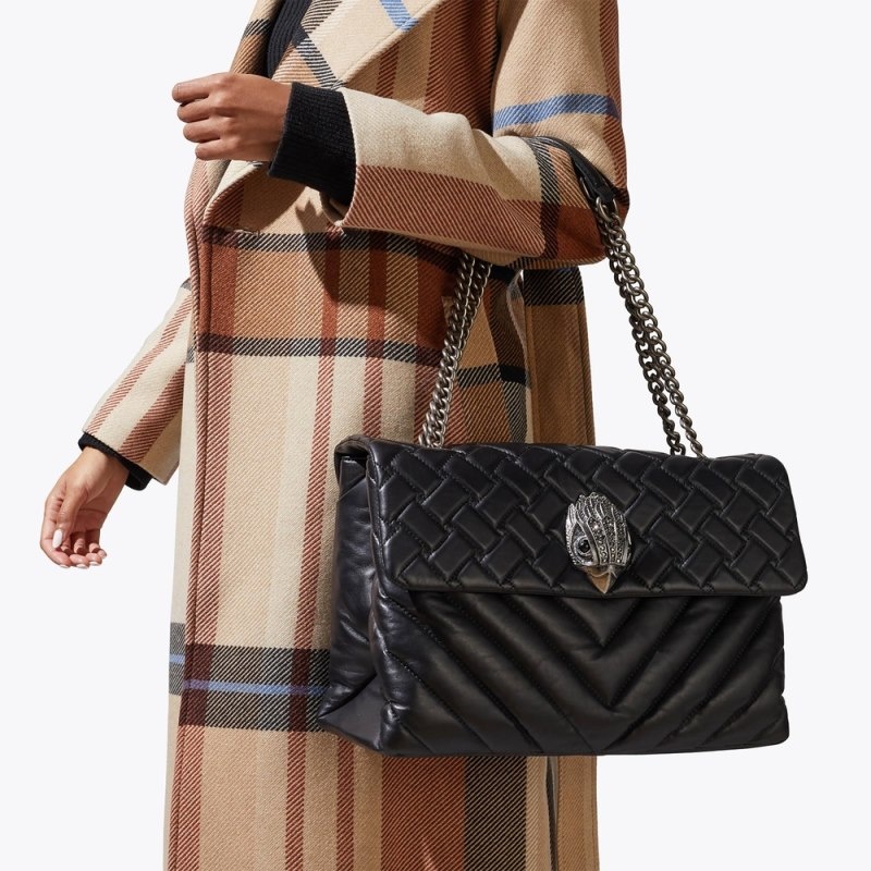 Kurt Geiger Extra Large Kensington Negrii | EAPX3555