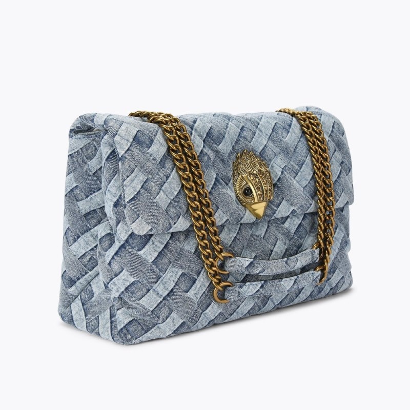 Kurt Geiger Extra Large Soft Kensington Denim | NHOD3527