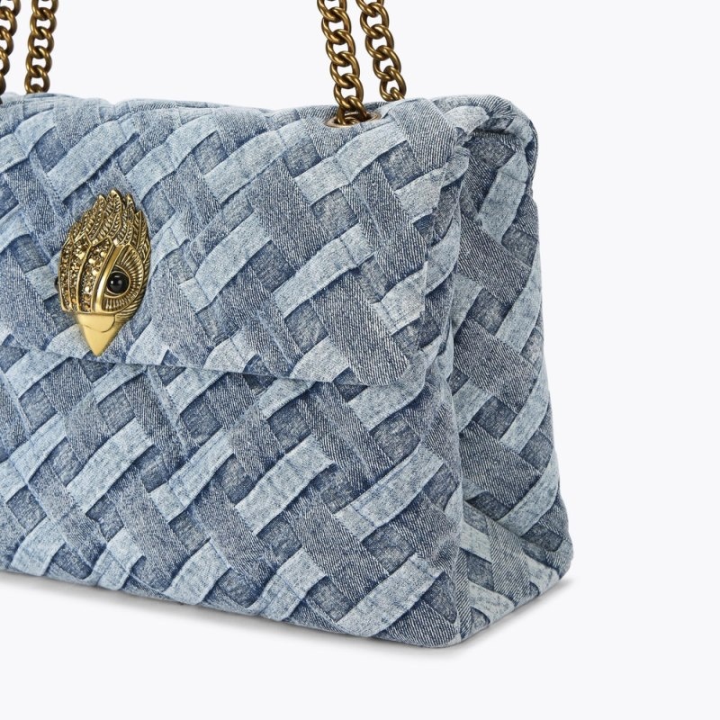 Kurt Geiger Extra Large Soft Kensington Denim | NHOD3527