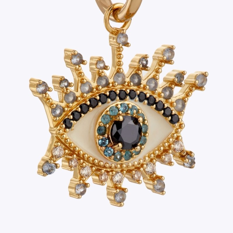 Kurt Geiger Eye Huggie Earrings Aurii | MZYT5263