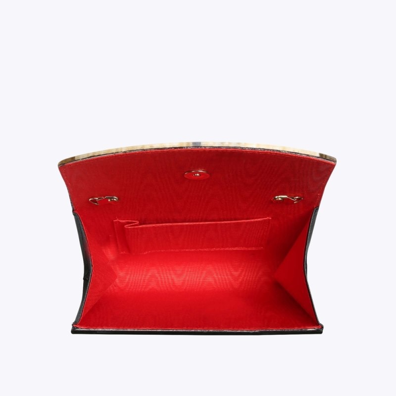 Kurt Geiger Eye Party Envelope Negrii | YVTP8446