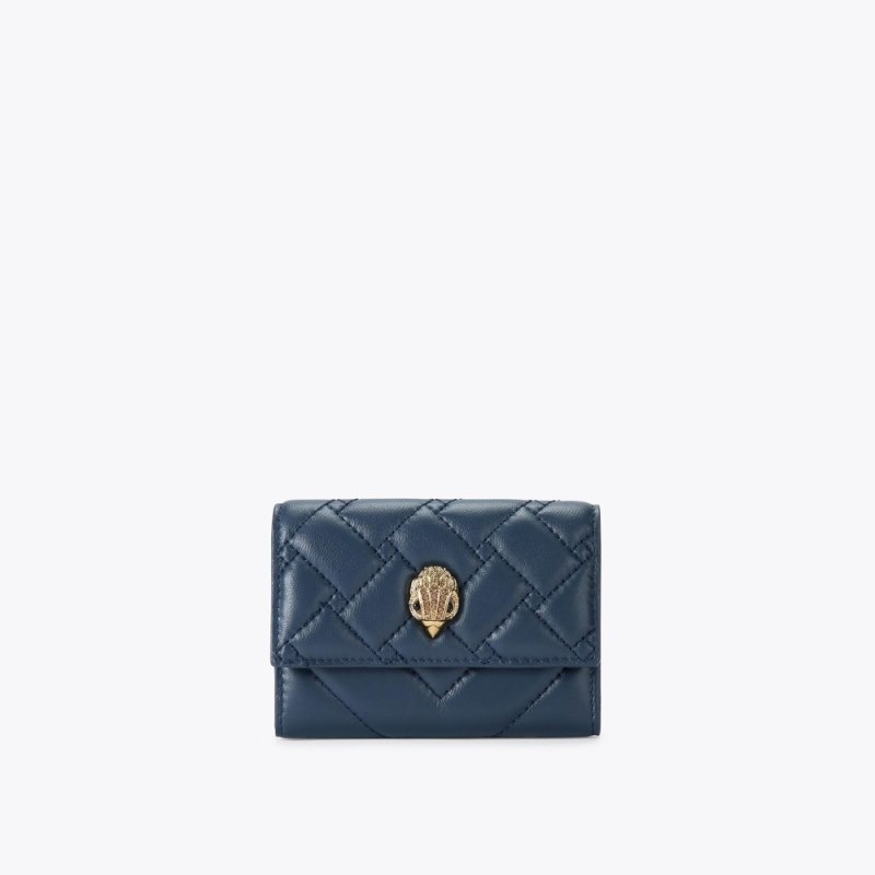 Kurt Geiger Flap Albastri Inchis | GVFS6293