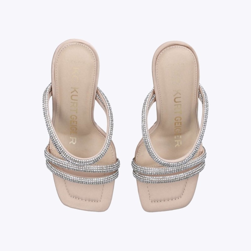 Kurt Geiger Flare Mule Blush | TNXB8427