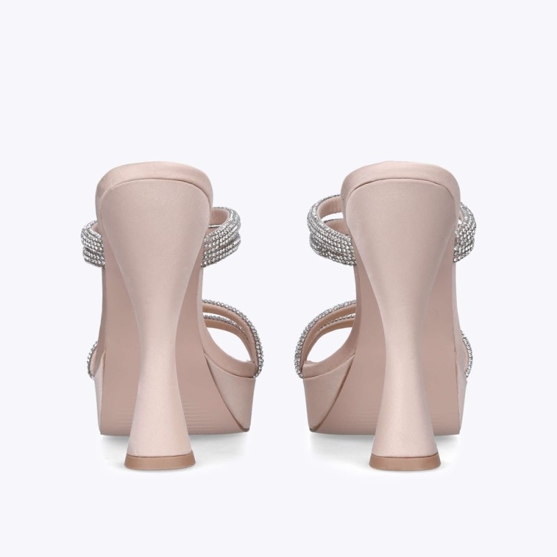 Kurt Geiger Flare Mule Blush | TNXB8427