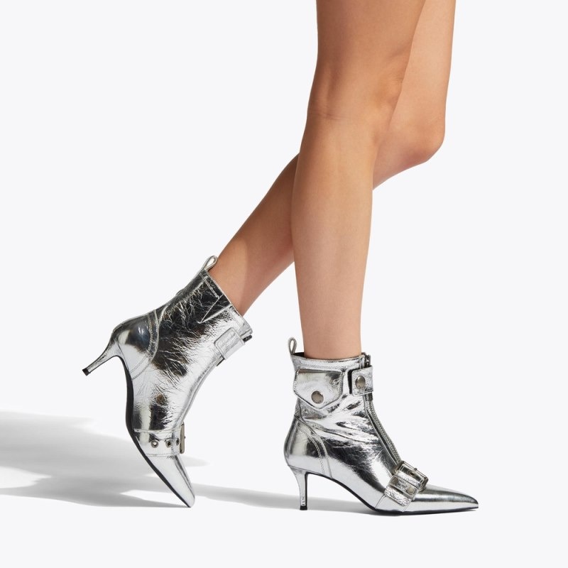 Kurt Geiger Hackney Kitten Argintii | IKGB4167