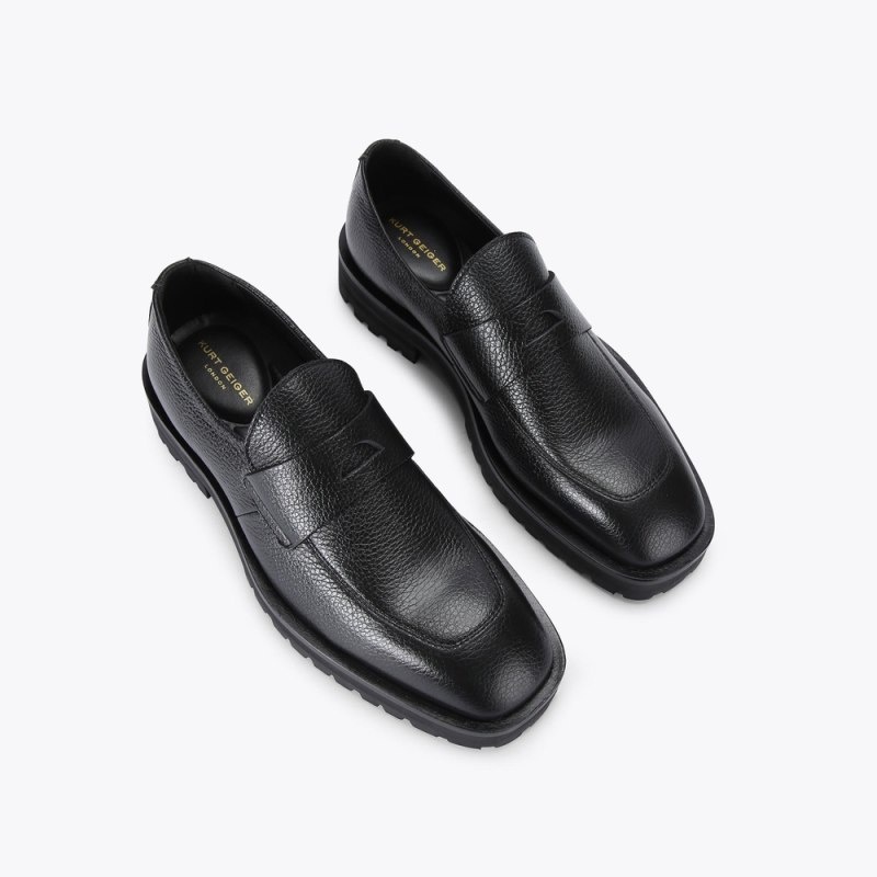Kurt Geiger Hawke Loafer Negrii | GAQY0726