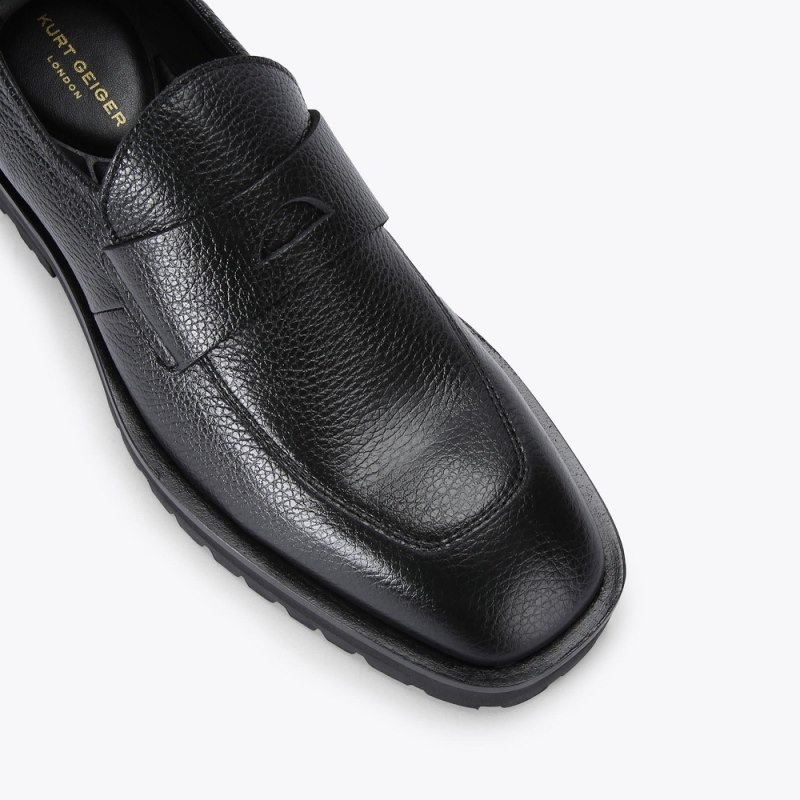 Kurt Geiger Hawke Loafer Negrii | GAQY0726