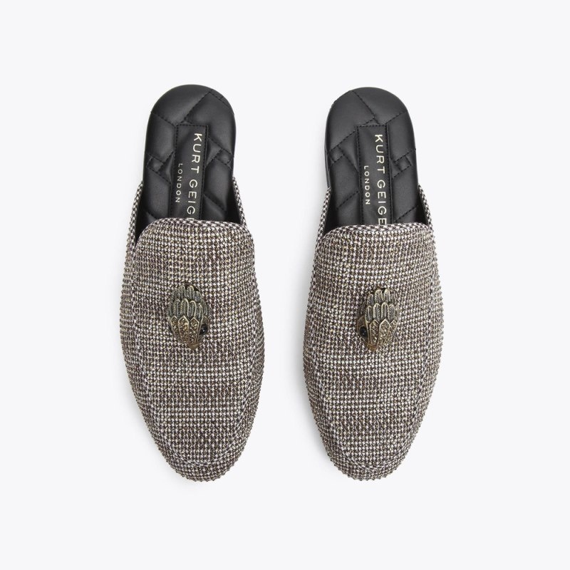 Kurt Geiger Holly Eagle Mule Bej | QQTL5199