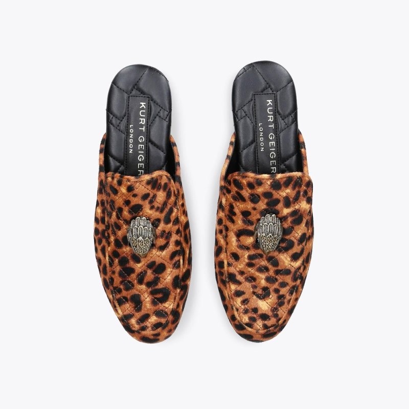 Kurt Geiger Holly Eagle Mule Maro | EDTB6002