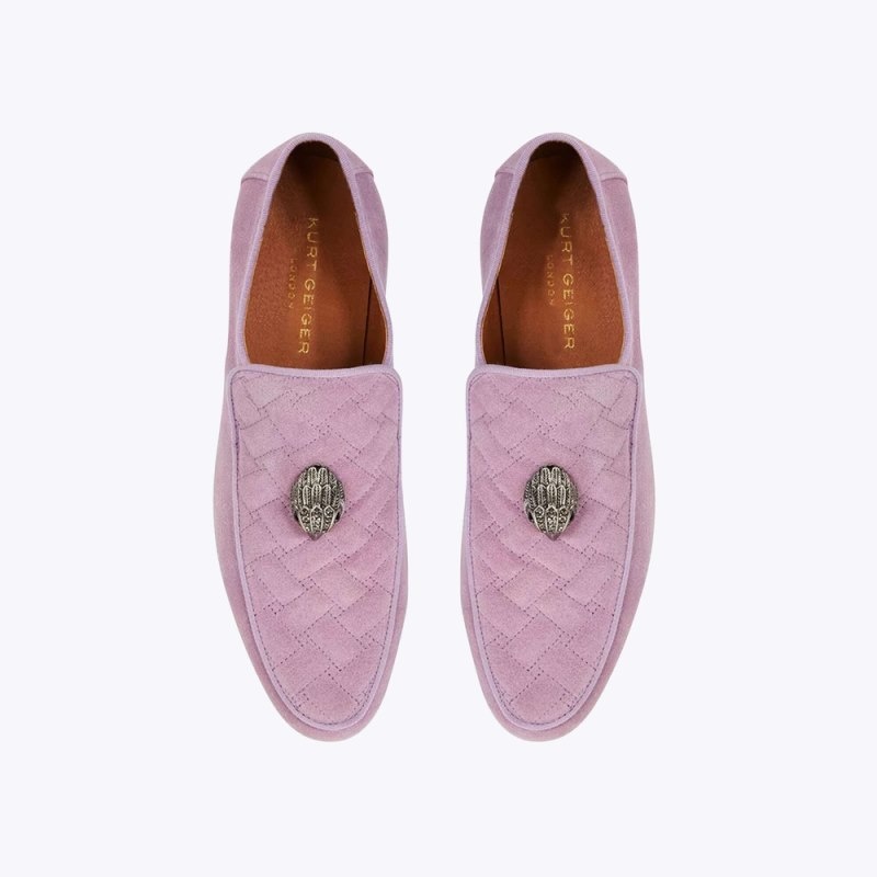 Kurt Geiger Hugh Eagle Head Lilac | AZUD4347