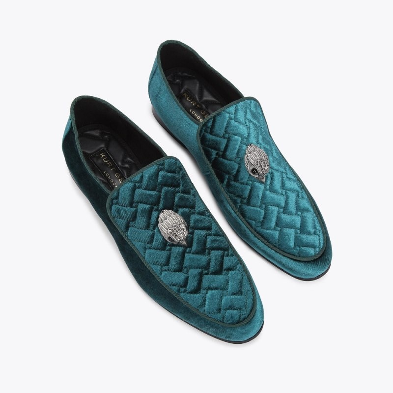 Kurt Geiger Hugh Eagle Head Turcoaz | ZOGN5551