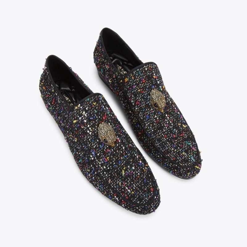 Kurt Geiger Hugh Eagle Tweed Negrii | TRJL6135