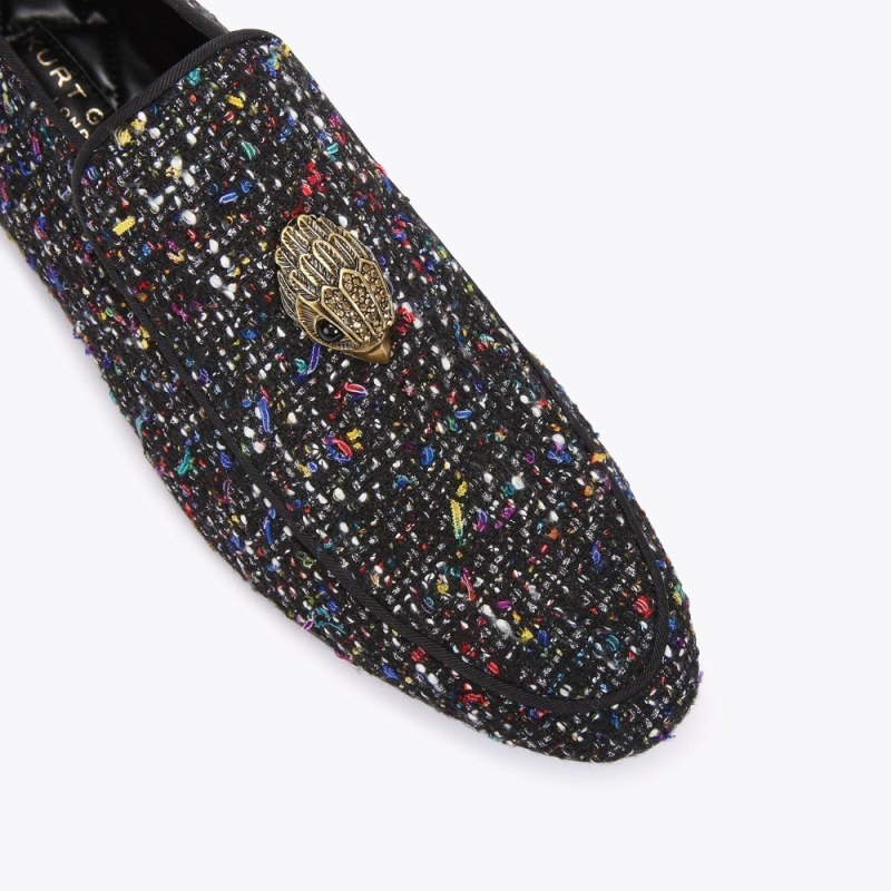 Kurt Geiger Hugh Eagle Tweed Negrii | TRJL6135