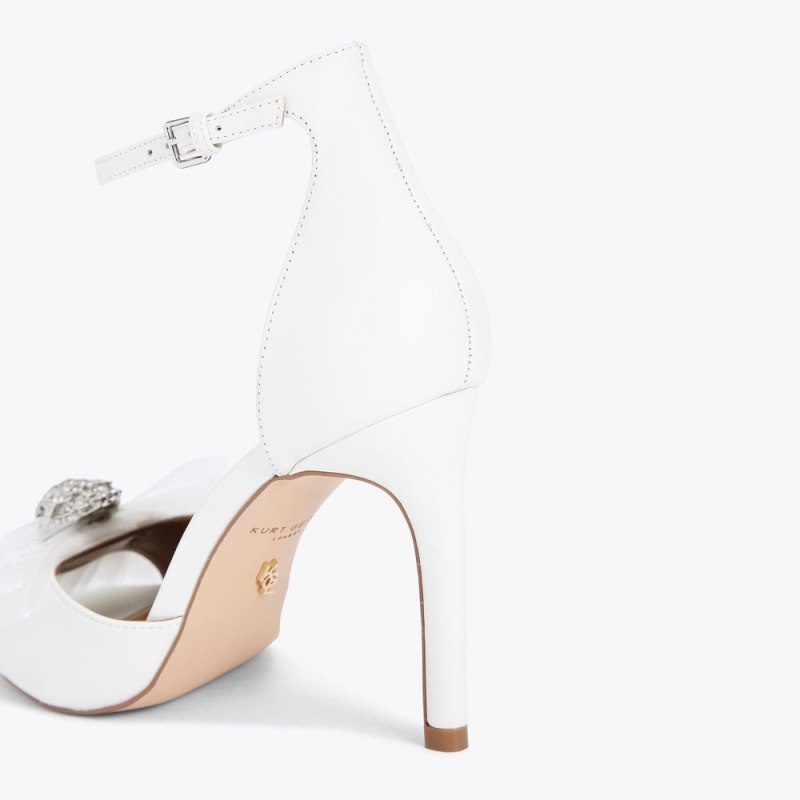 Kurt Geiger Kensington Bow Bone | KNEV8716