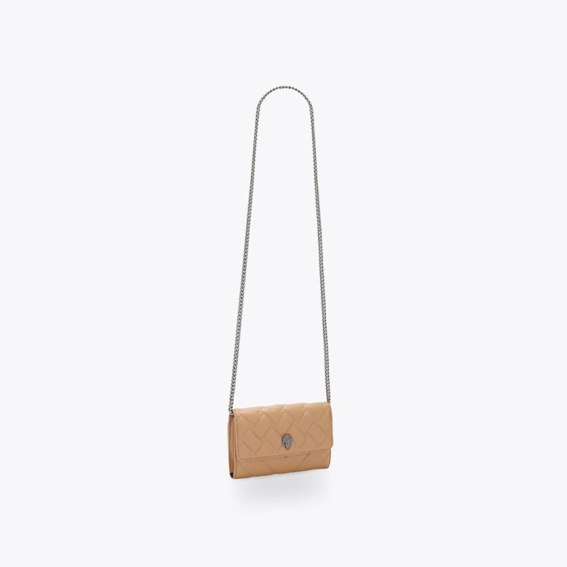 Kurt Geiger Kensington Chain Wallet Camel | ZHNL8613