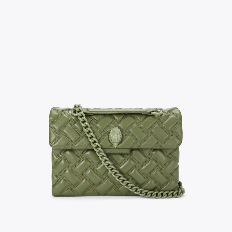 Kurt Geiger Kensington Drench Kaki | QTLQ2946