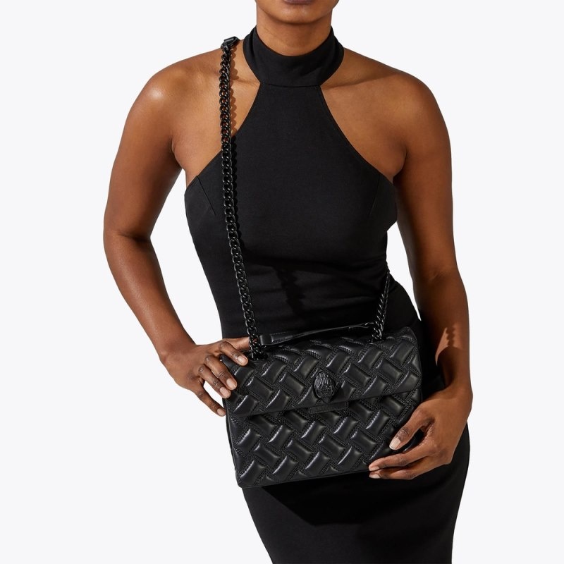 Kurt Geiger Kensington Drench Negrii | GBKT5986