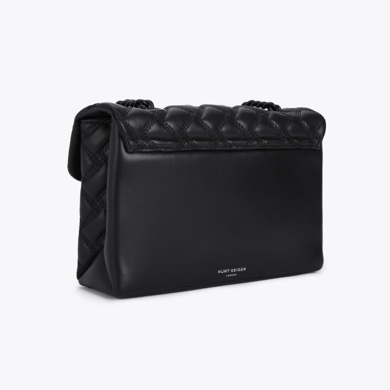 Kurt Geiger Kensington Drench Negrii | GBKT5986