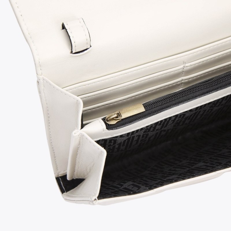 Kurt Geiger Kensington Eye Chain Wallet Bone | WCME4861