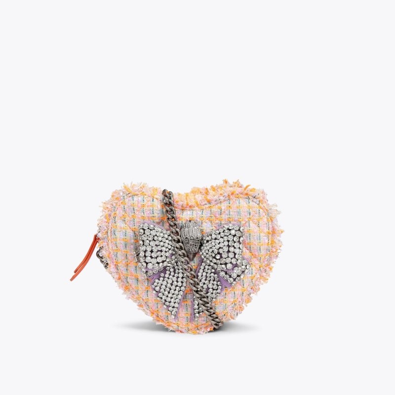 Kurt Geiger Kensington Heart Bow Portocalii | TLNB0835