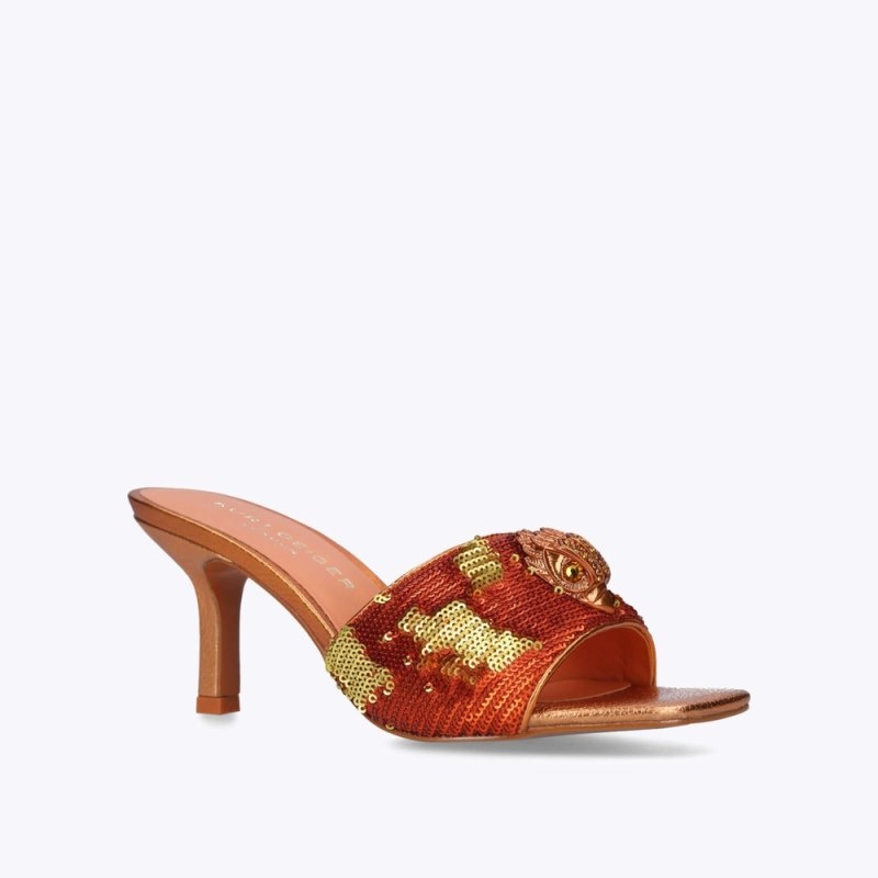 Kurt Geiger Kensington Mule Portocalii | APHJ5561