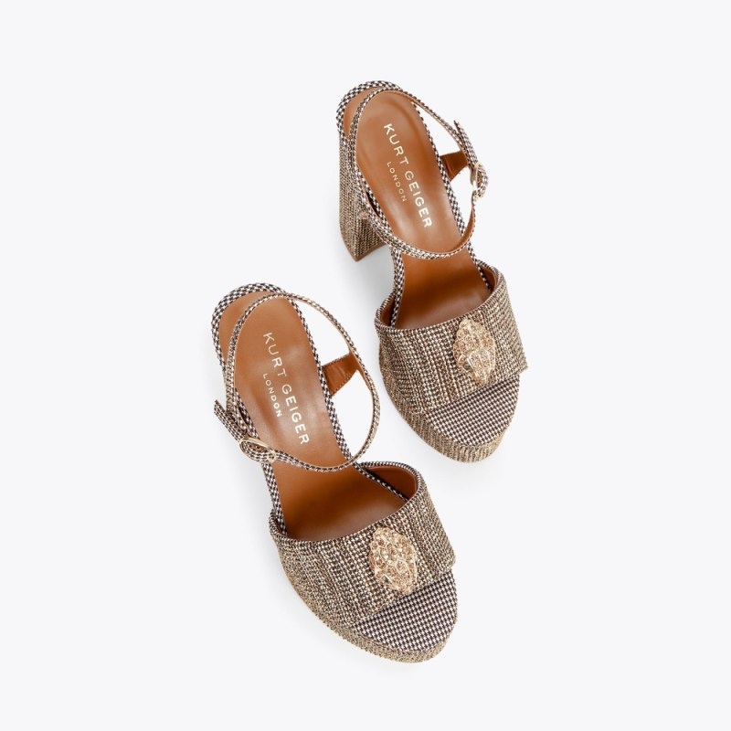 Kurt Geiger Kensington Platforma Bej | NVUJ9089