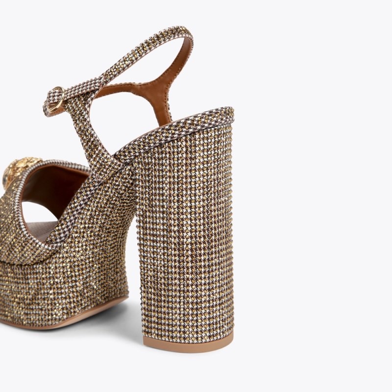 Kurt Geiger Kensington Platforma Bej | NVUJ9089