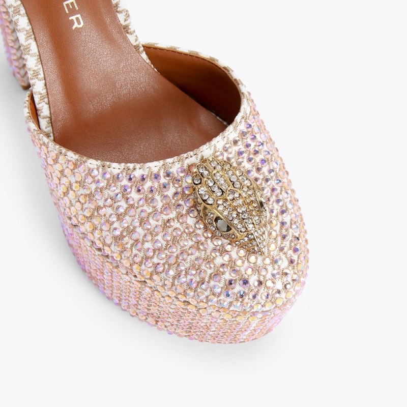 Kurt Geiger Kensington Platforma Bej | VFIF1483