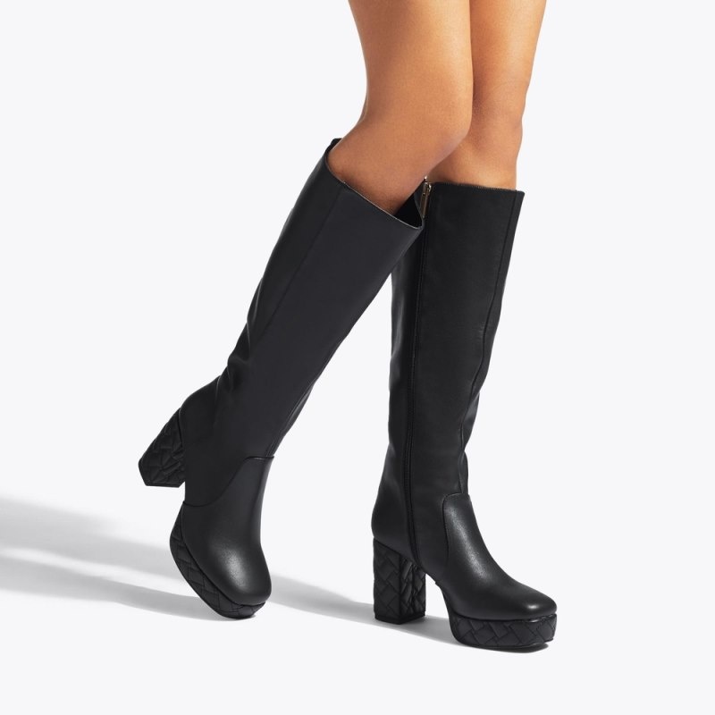Kurt Geiger Kensington Platforma Negrii | QFJO5888
