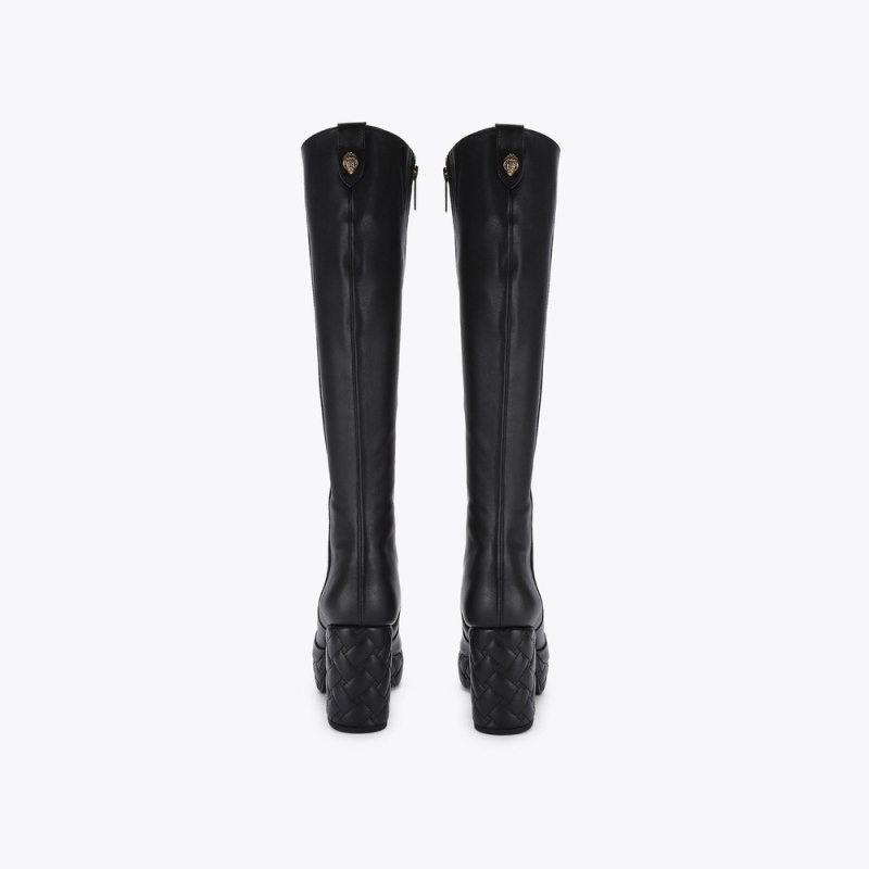 Kurt Geiger Kensington Platforma Negrii | QFJO5888